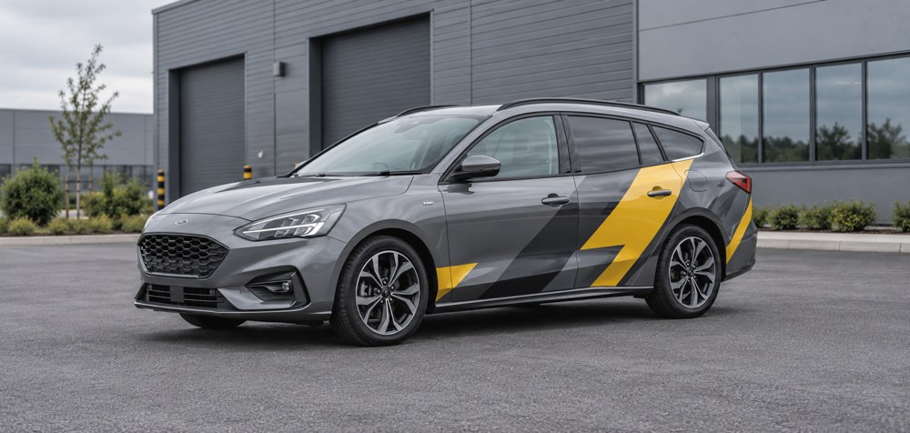 Illustrative car branding design