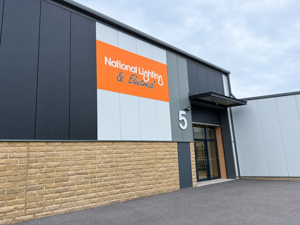 National Lighting and Electrical business signage
